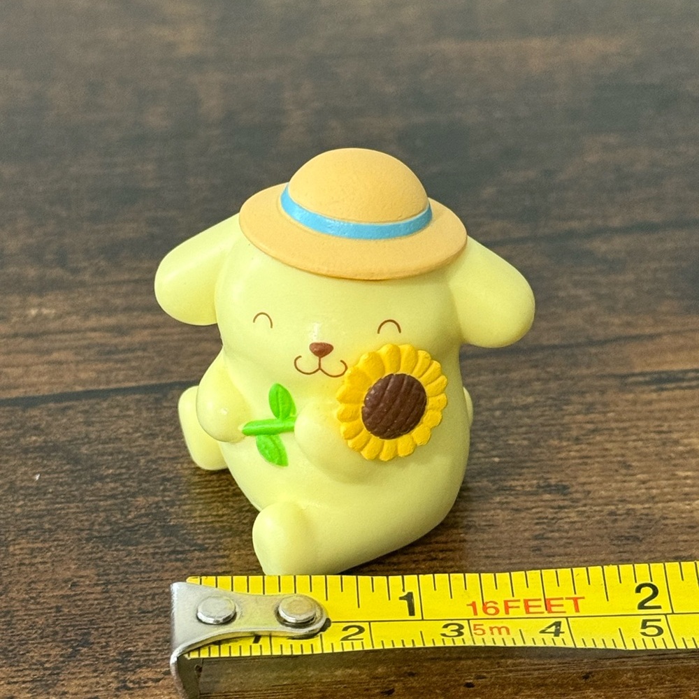 Sanrio Pompompurin Sunflower Shine My Color Figure Kawaii Moe Otaku Japan Figure - Picture 7 of 8